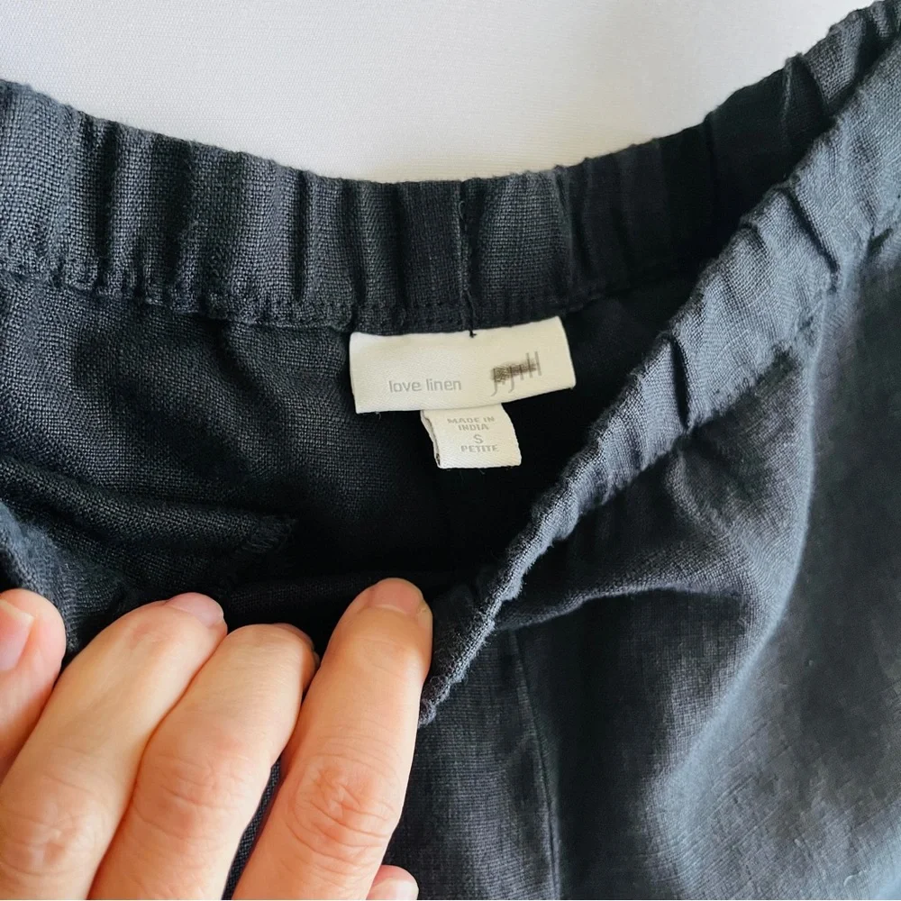 J. Jill Black Wide Leg Pants - Picture 5 of 9